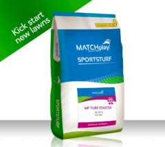 Lawn starter granular lawn fertiliser